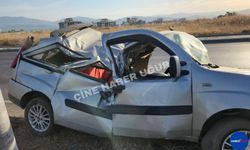 Çine’de feci kaza: Sürücü yaralandı
