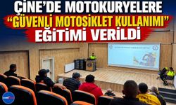 Çine’de Motokuryelere “Güvenli Motosiklet Kullanımı” Eğitimi Verildi