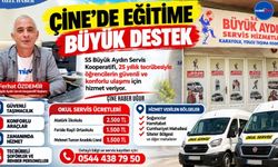 Çine’de Eğitime Büyük Destek: Servis Taşımacılığında Güven ve Tecrübe Ön Planda