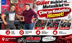 Güler Bisiklet ve Motosiklet ’ten Çine’ye Kesintisiz Hizmet