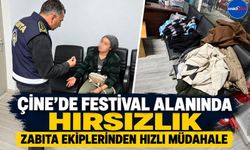 Çine’de Festival Alanında Hırsızlık Olayına Zabıta Ekiplerinden Hızlı Müdahale