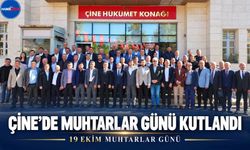 Çine’de 19 Ekim Muhtarlar Günü Kutlandı