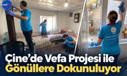 Çine’de Vefa Projesi ile Gönüllere Dokunuluyor