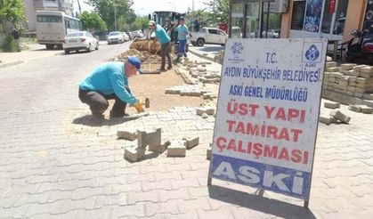ASKİ Bozdoğan'da Altyapı Ağını Güçlendiriyor