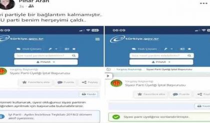 Aydın'da İYİ Parti'yi sarsan iddia