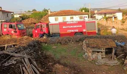 Ocakta unutulan kızartma yağı yangın çıkarttı