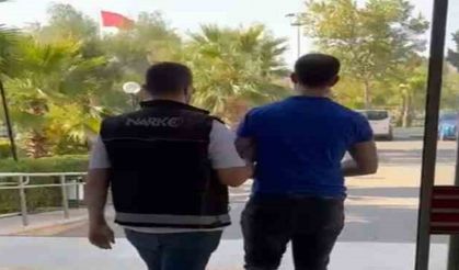 Arkadaşından aldığı araç içerisinde uyuşturucu ile yakalandı