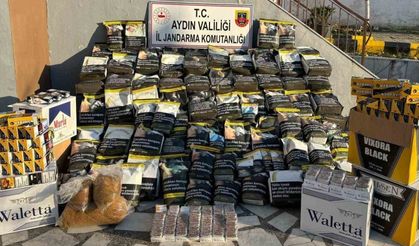 Aydın’da 115 bin adet makaron ele geçirildi