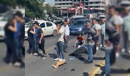Efeler’de iki otomobil çarpıştı: 3 yaralı