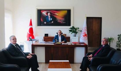 Eğitimde Devir Teslim: Müdürlerden Kaymakam Erdoğan’a Ziyaret