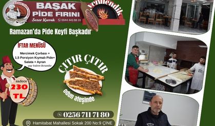 Başak Pide Salonunda Pide keyfi başkadır