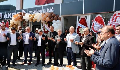 Çine’de Akdağ Veteriner Kliniği Dualarla Hizmete Açıldı