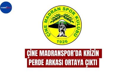 Çine Madranspor’da Krizin Perde Arkası Ortaya Çıktı