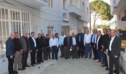 Başkan Künkcü’ye, Karpuzlu ve Çine Başkanlarından tam destek