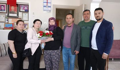 Çine MHP’den Anlamlı Anneler Günü Ziyareti