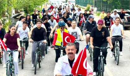 Çine’de Gençlik Haftası’na Pedallı Kutlama