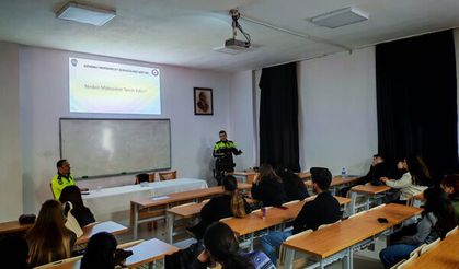 Çine Emniyet Müdürlüğü’nden, Güvenli Sürüş İçin Anlamlı Eğitim