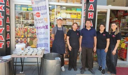 Biz'de Hesaplı Halk Pazarı Aşure Hayrı gerçekleştirdi