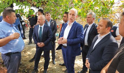 Bakan Yardımcısı Bulut ve Vali Varol Yangın Bölgesinde: "Devletimiz Tüm İmkânlarıyla Vatandaşımızın Yanındayız"