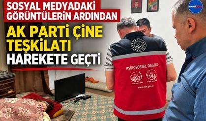 Çine’de yaşlı kadın tedavi altına alındı, engelli oğlu için de destek süreci başlatıldı