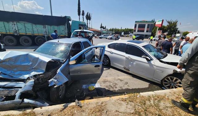 Çine’de trafik kazası, 3 yaralı