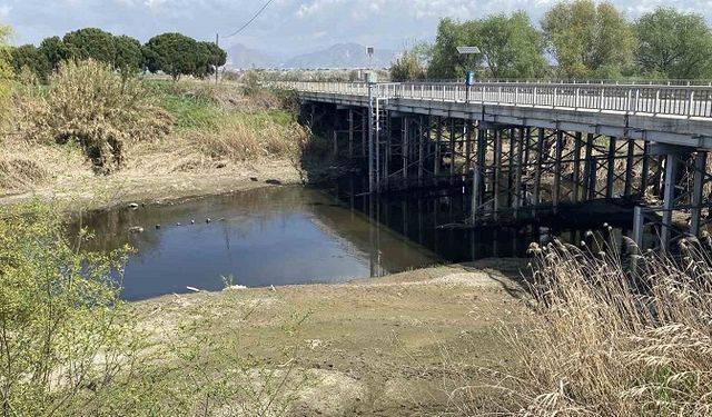 Büyük Menderes Nehri kuraklık tehlikesi ile karşı karşıya