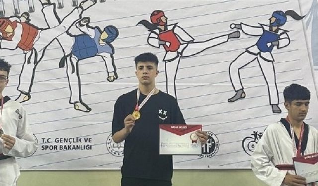 Aydınlı sporcu Türkiye üçüncüsü