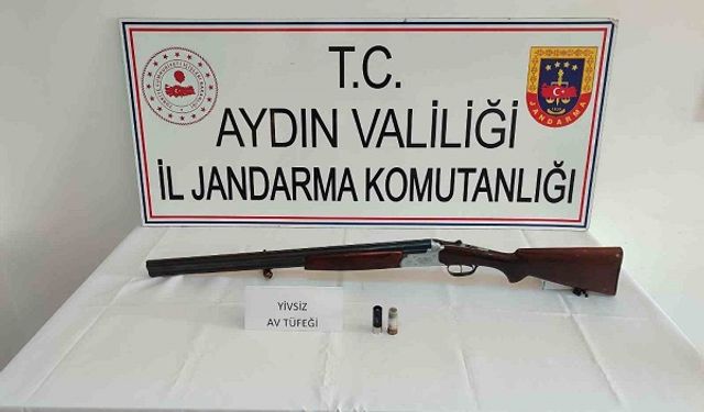 Karpuzlu’da ruhsatsız tüfek bulunduran şahsa 6 bin 531 lira para cezası kesildi