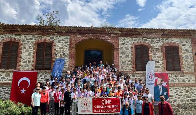 Çine’de  Gençler Doğayla Buluştu