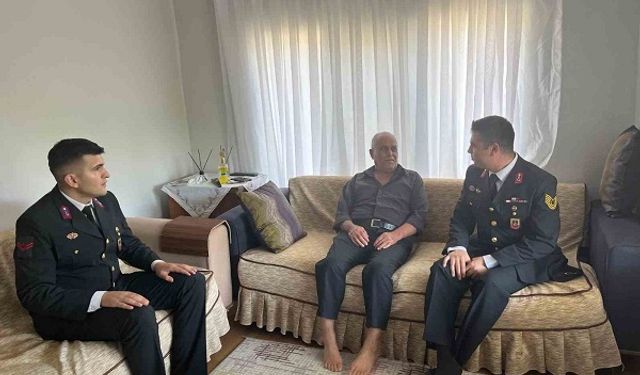 Karpuzlu'da gaziler yalnız bırakılmıyor