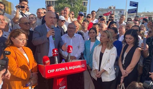 CHP Aydın’da “Aydın İradesine Sahip Çıkıyor” mitingi düzenledi