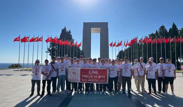 Çine Gençlik Merkezi, İlk Etkinliğini Çanakkale Ruhu ile Gerçekleştirdi