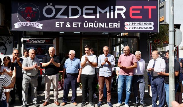 Özdemir Et ve Et Ürünleri törenle açıldı