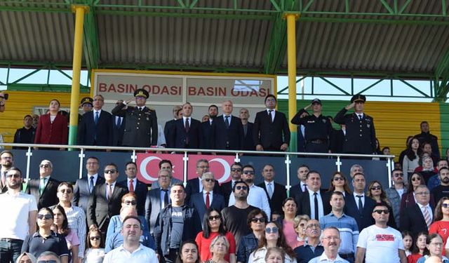 Çine’de 29 Ekim Cumhuriyet Bayramı Coşkusu