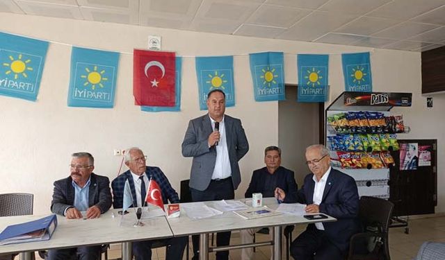 İYİ Parti’nin Çine Yeni Başkanı Bülent Yalvaç Oldu