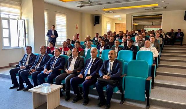 Çine’de Muhtarlar, TÜKAS Hakkında Bilgilendirildi