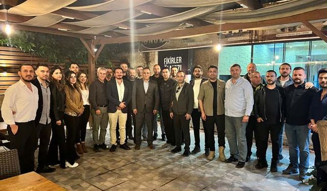 Çine Emniyet Personelinden, Müdüre Veda Yemeği