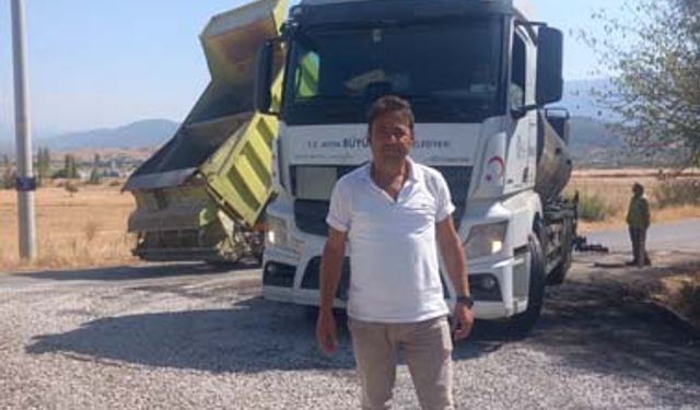 Kabataş Mahallesi’nde Yol Sevinci; Muhtar Altay’dan Başkan Çerçioğlu’na Teşekkür