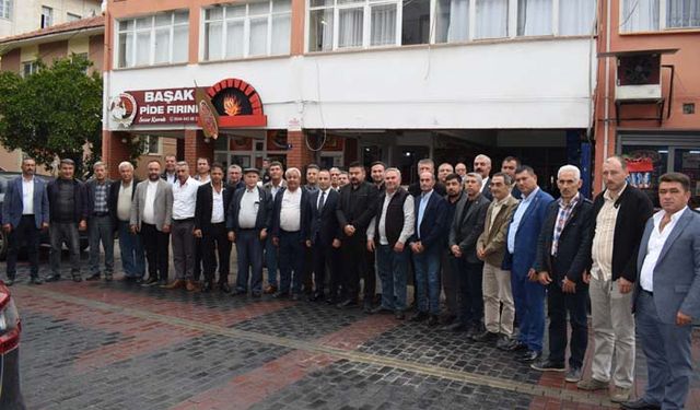 Çine Kaymakamı Ali Erdoğan’dan Muhtarlar Derneğine Ziyaret