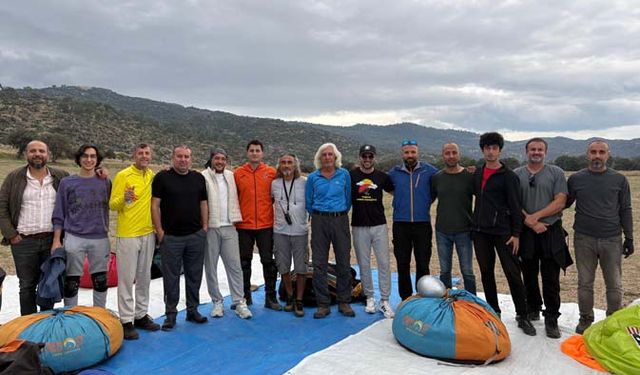 Yamaç Paraşütü Pilot Adayları Çine’de Eğitim Aldı