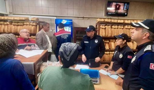 Çine’de Halk Sağlığı İçin Fırınlara Ortak Denetim