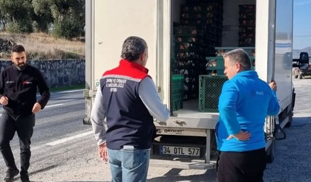 Karpuzlu’da hayvan sevkiyatına denetim