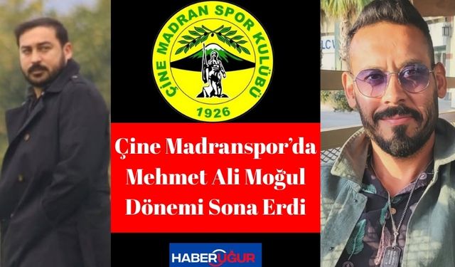 Çine Madranspor’da Mehmet Ali Moğul Dönemi Sona Erdi