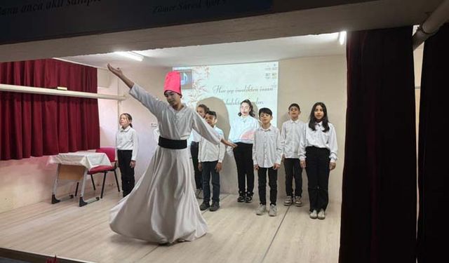 Çine İmam Hatip Ortaokulu’nda Mevlana’nın Sevgi ve Hikmet Dolu Mirası Anıldı