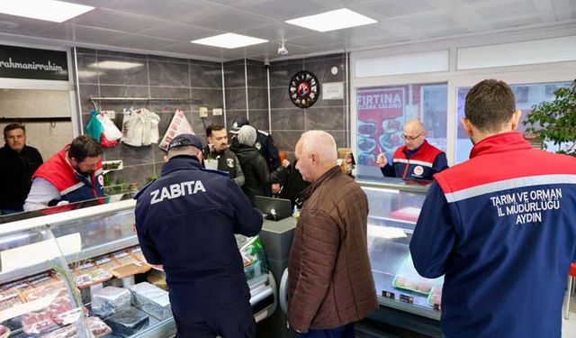 Çine Belediyesi ve İlçe Tarım Müdürlüğü’nden Kasaplara Sıkı Denetim