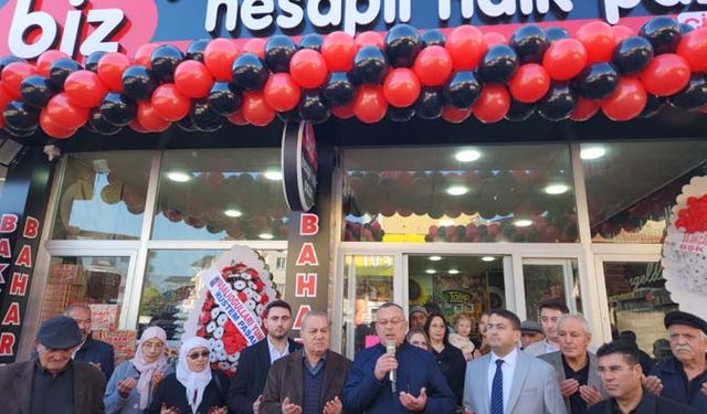 Çine’de “Biz’de Hesaplı Halk Pazarı” Alışverişin Kapılarını Açtı