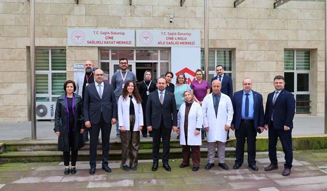 İl Sağlık Müdürü Şenkul’dan Çine’ye Saha Ziyareti