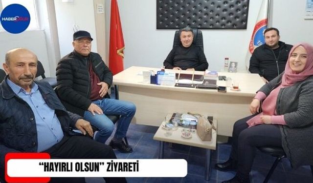 Eski Muhtarlardan Başkan Pala’ya “Hayırlı Olsun” Ziyareti