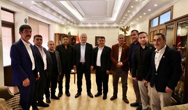 Muhtarlar Derneği’nden Kamu Kurumlarına Ziyaret Maratonu