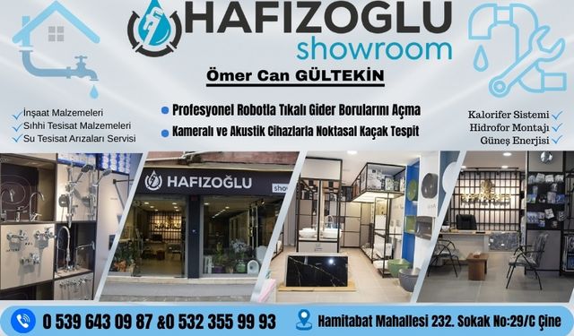 Hafızoğlu Showroom Hizmetinizde